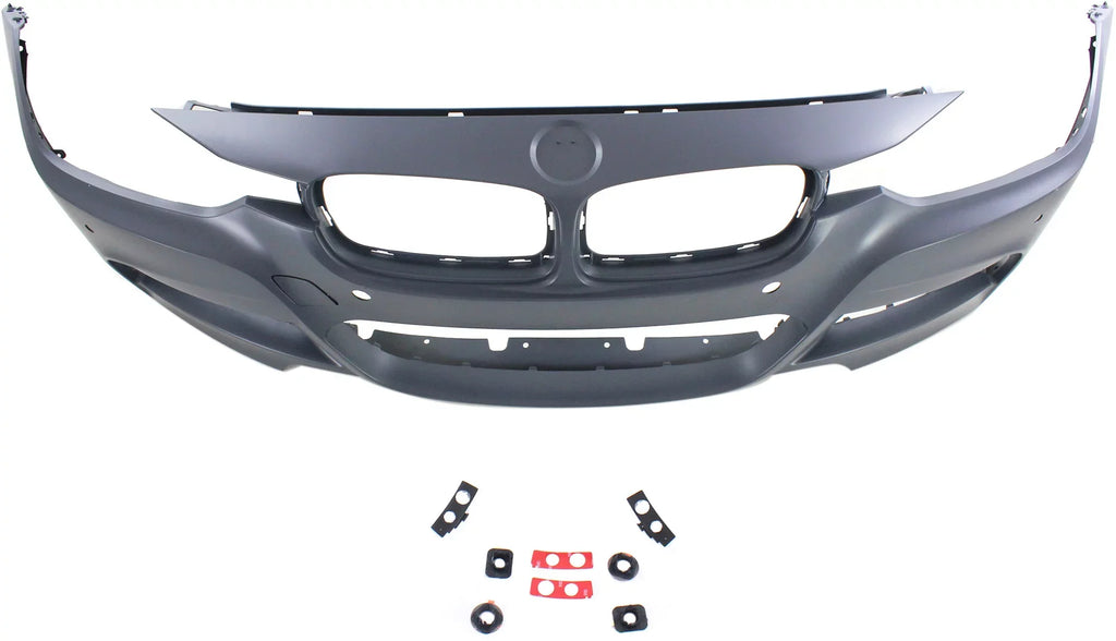 Front BUMPER protector matching For  3-SERIES 2013-2018 Primed with M Sport Line with PDC/IPAS/Camera Sedan/Wagon