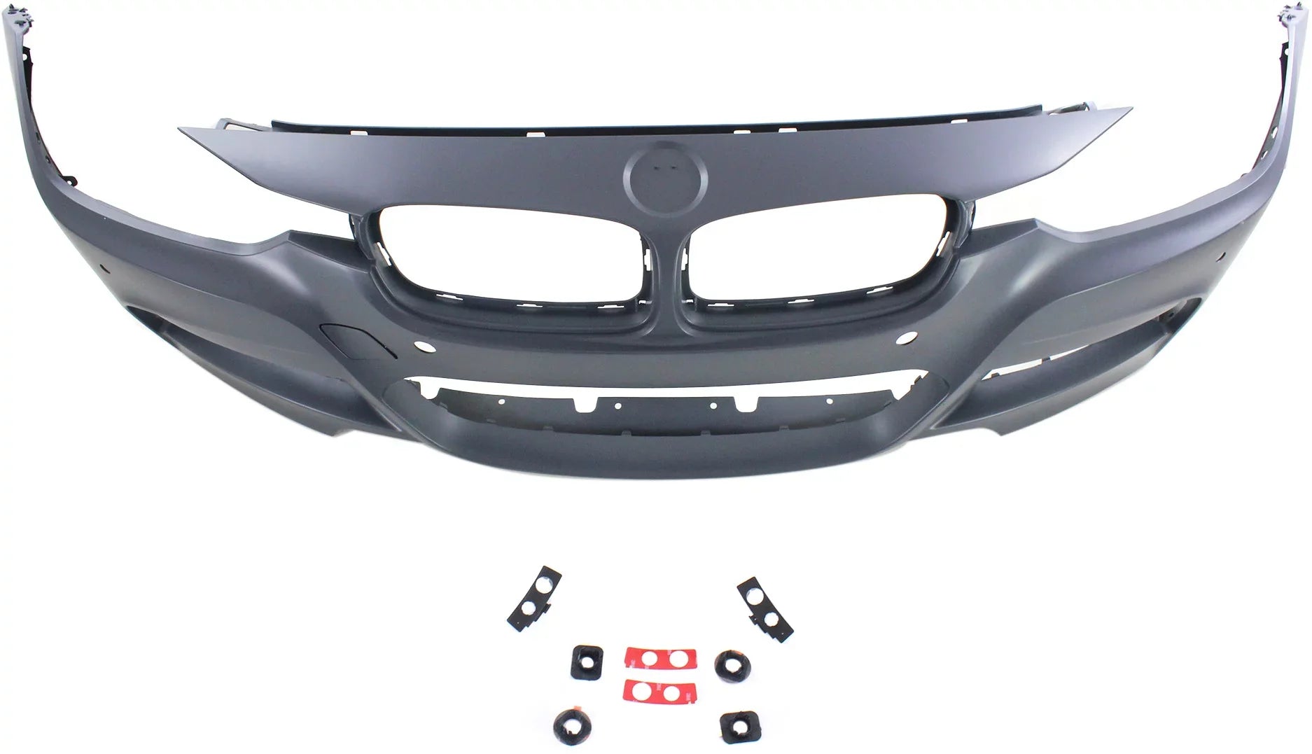Front BUMPER protector matching For  3-SERIES 2013-2018 Primed with M Sport Line with PDC/IPAS/Camera Sedan/Wagon