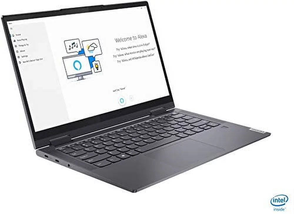 2022  Yoga 7i 2-in-1 Laptop 14 inch FHD Touchscreen  EVO Platform 11th Core i7-1165G7 Iris Xe Graphics 12GB DDR4 512GB SSD WI-FI 6 Thunderbolt 4.0 Backlit KB with Fingerprint Windows 10
