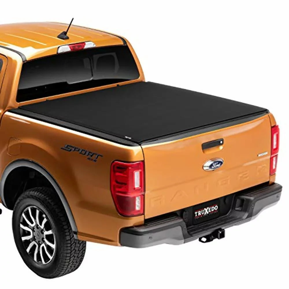 Truxedo Sentry Ct Hard Rolling Truck Bed Tonneau protector | 1594716 | matching with 2022  Maverick 4' 6" Bed (54.4")