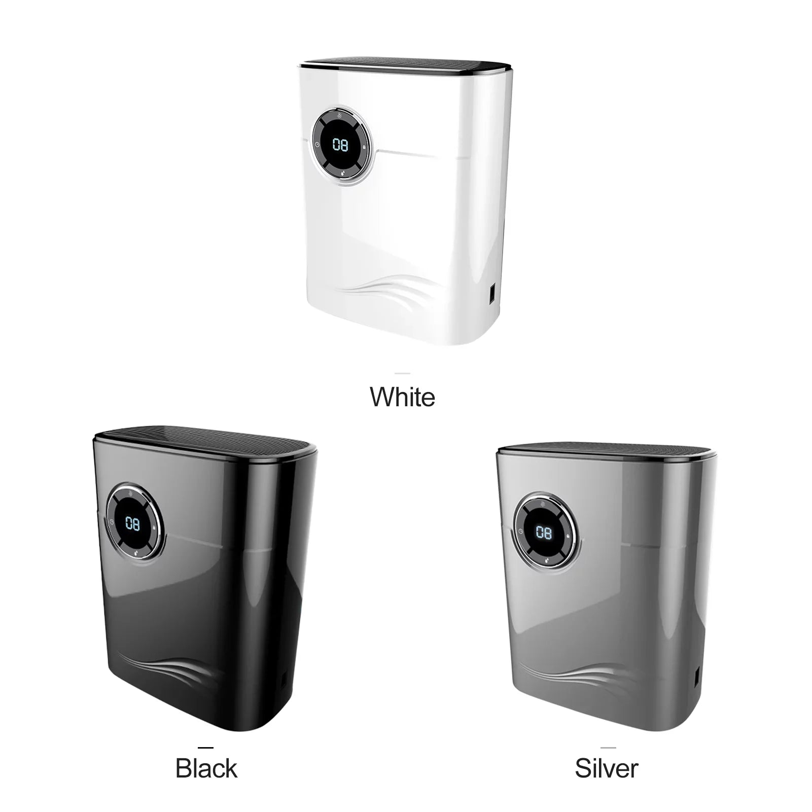 Ft - Auto-Off, Humidity Control, Ideal for Home, Basements, Bedrooms, Garages, Wardrobes, RVs. Portable 1200mL Dehumidifier for up to 215 Sq