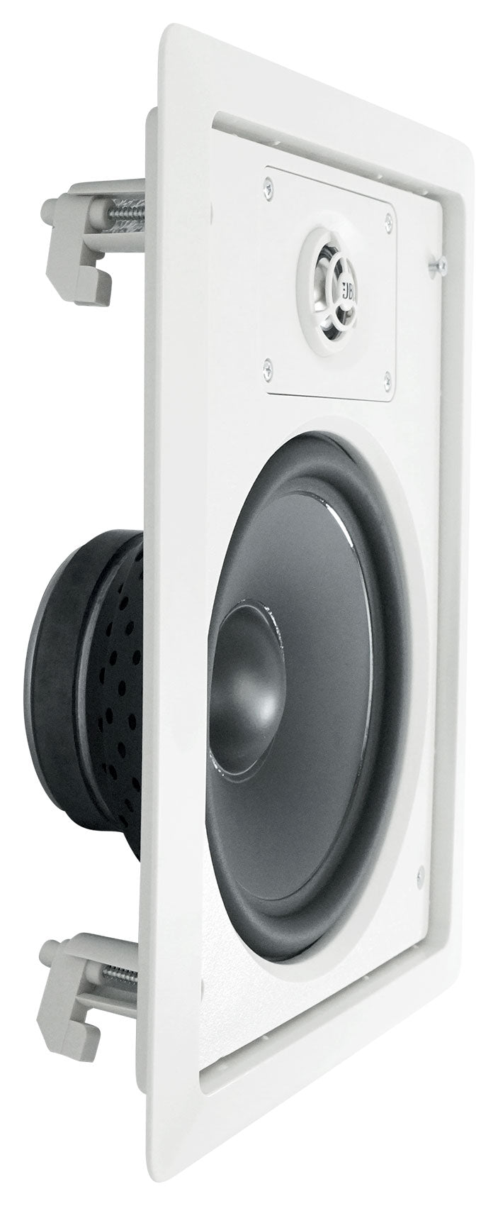 (4) JBL CONTROL 128 WT 8" 50w Commercial 70v In-Wall Speakers+Amp For Restaurant