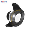 MEIKON Dome Port,Shade protector 60m/ Lens Port Case protector 60m/ 197ft Wide Lens Port Round Adapter Camera Case Shade protector Port Case Shade 197ft Waterproof 67mm Fisheye Wide Lens 60m/ 197ft Waterproof