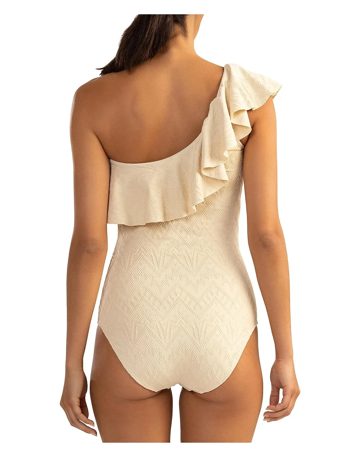 Shoshanna Womens Knit Polyester One-Piece Swimsuit