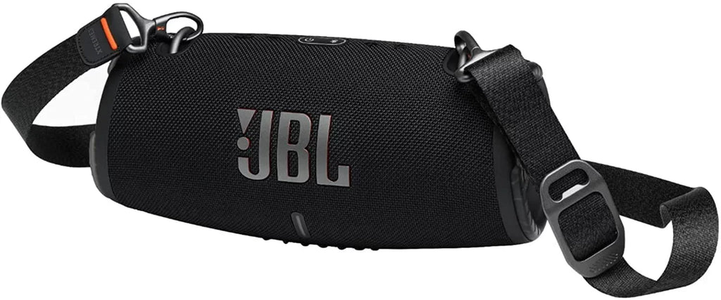 JBL Xtreme 3 - Portable Bluetooth Speaker Bundle with Silicone Carrying Sleeve shield (Black w/Red Sleeve)