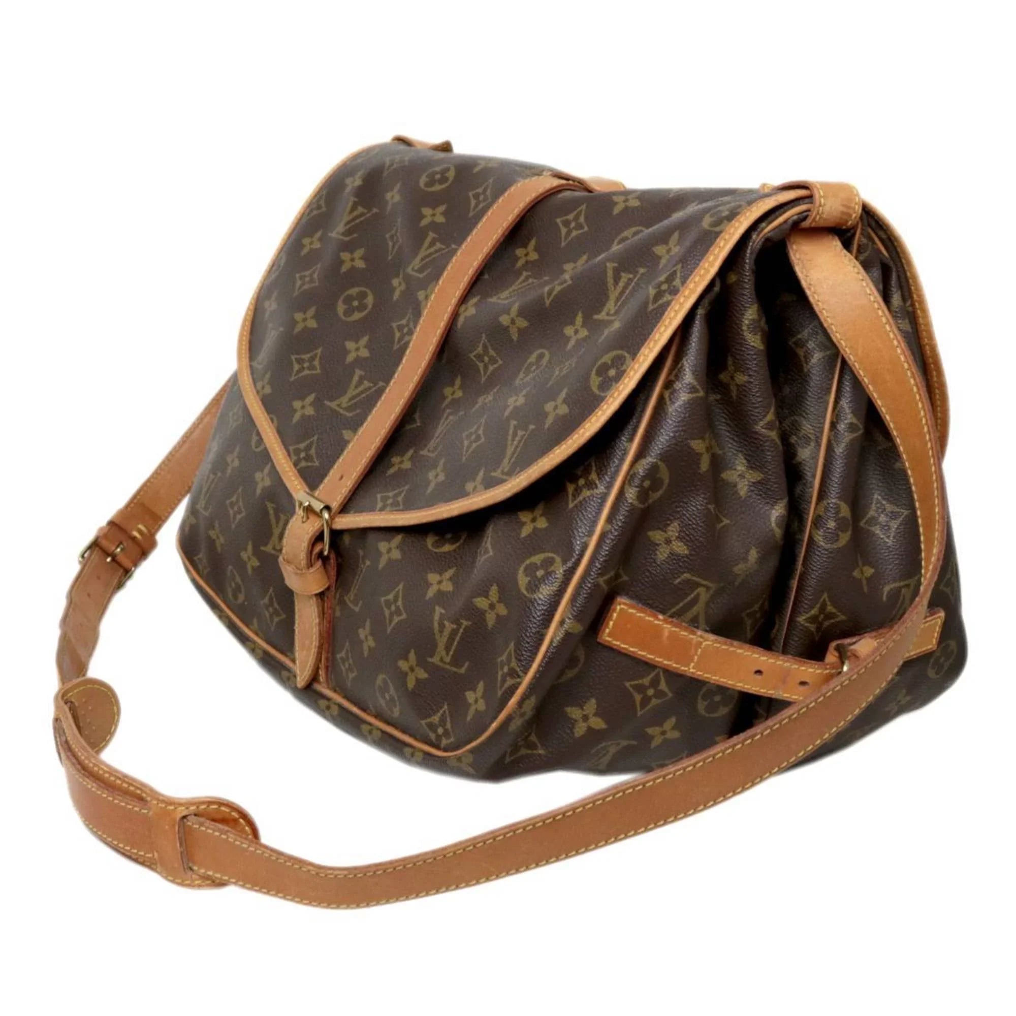 Pre-Owned LOUIS VUITTON Louis Vuitton Saumur 35 shoulder bag monogram M42254 (Good)