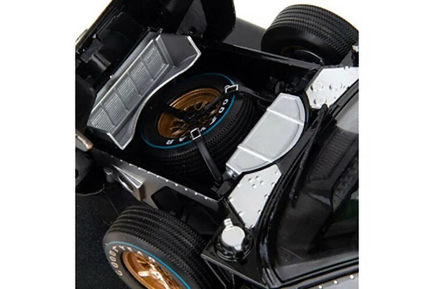 1966  GT-40 MK II #2 After Race (Dirty Version, Black - Shelby Collectibles SC431BK - 1/18 scale Diecast Model Toy Car