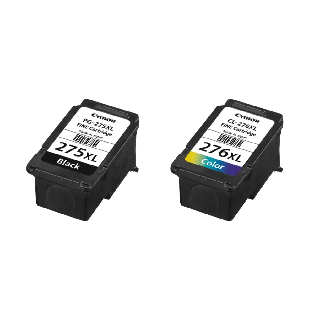 PG-275XL Black and CL-276XL Color Ink Cartridge (Black, Cyan, Magenta and Yellow)