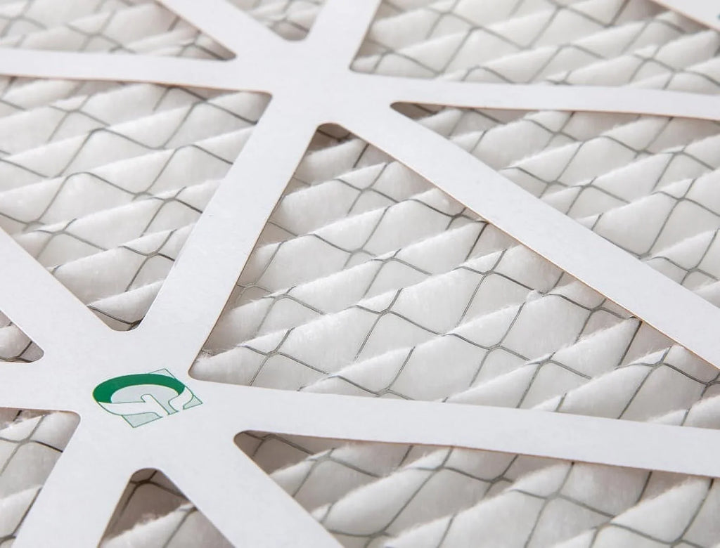 Actual Size: 17-1/2 x 23-1/2 x 1-3/4. 12 Pack of 18x24x2 MERV 10 Pleated 2" Inch Air Filters by Glasfloss