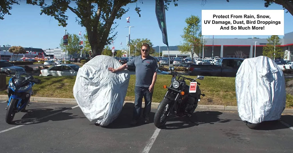 Weatherproof Motorcycle protector suitable With 2016 Beta Evo 200 - Outdoor & Indoor - Protect From Rain aqua, Snow, Sun - Built In Reinforced Securing Straps - Durable Material - Free Storage Bag