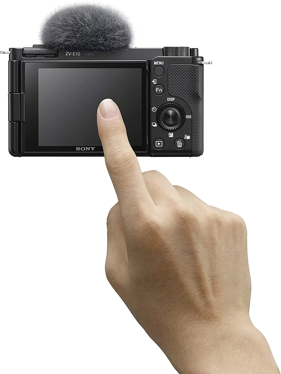 Alpha ZV-E10L 24.2 Megapixel Mirrorless Camera with Lens, 0.63", 1.97", Black