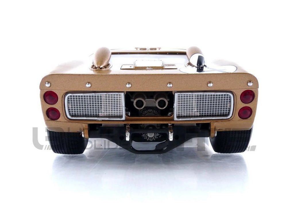 Shelby Collectibles SC414 1966  GT-40 MK 2 Gold No.4 1-18 Diecast Car Model