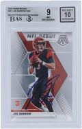 Joe Burrow Cincinnati Bengals Autographed 2020 Panini Mosaic #261 Beckett Fanatics Witnessed Authenticated 9/10 Rookie Card - 9,9,10,9 Subgrades - Fanatics Authentic Certified