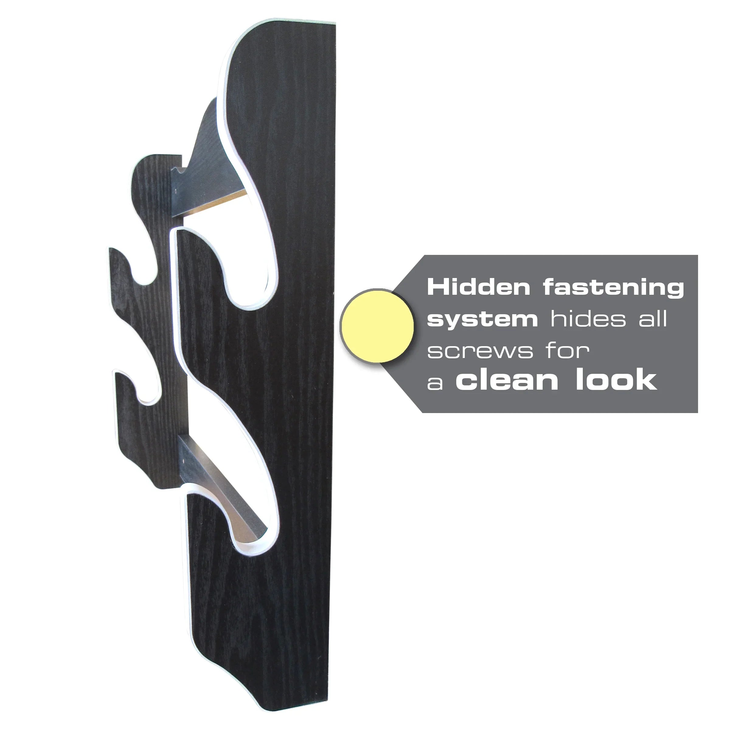 Rush Creek Creations Martial Arts Samurai Katana 2 Sword Rack Wall Mount - Convenient Assembly