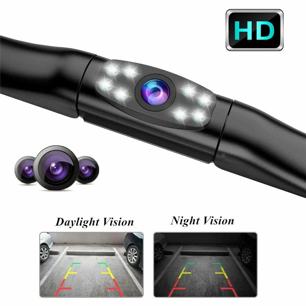 Backup Camera Wireless Car Rear View HD Parking System Night Vision + 5" Monitor