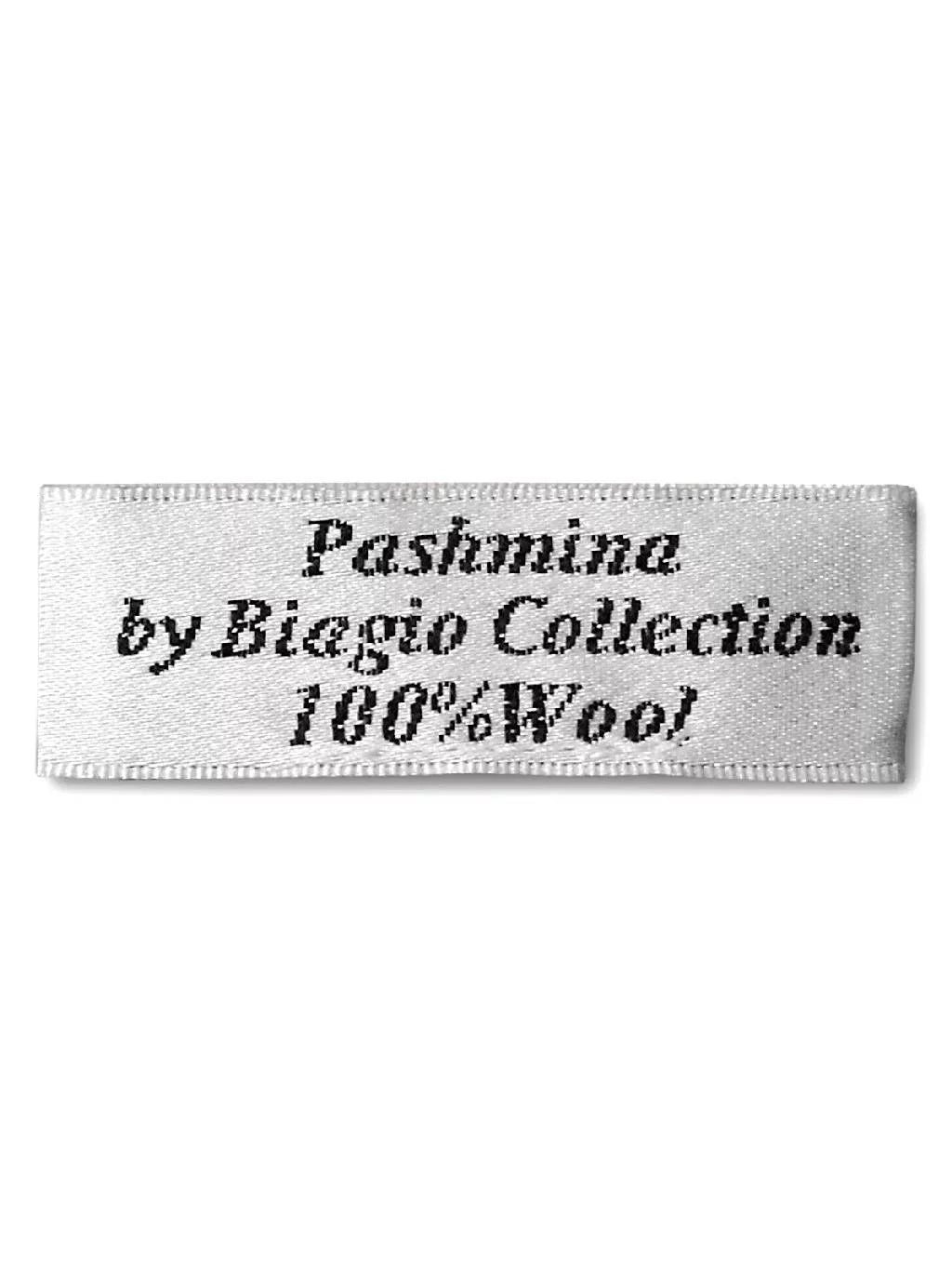 Biagio 100% Wool Pashmina Solid Scarf PURPLE INDIGO Color Womens Shawl Wrap