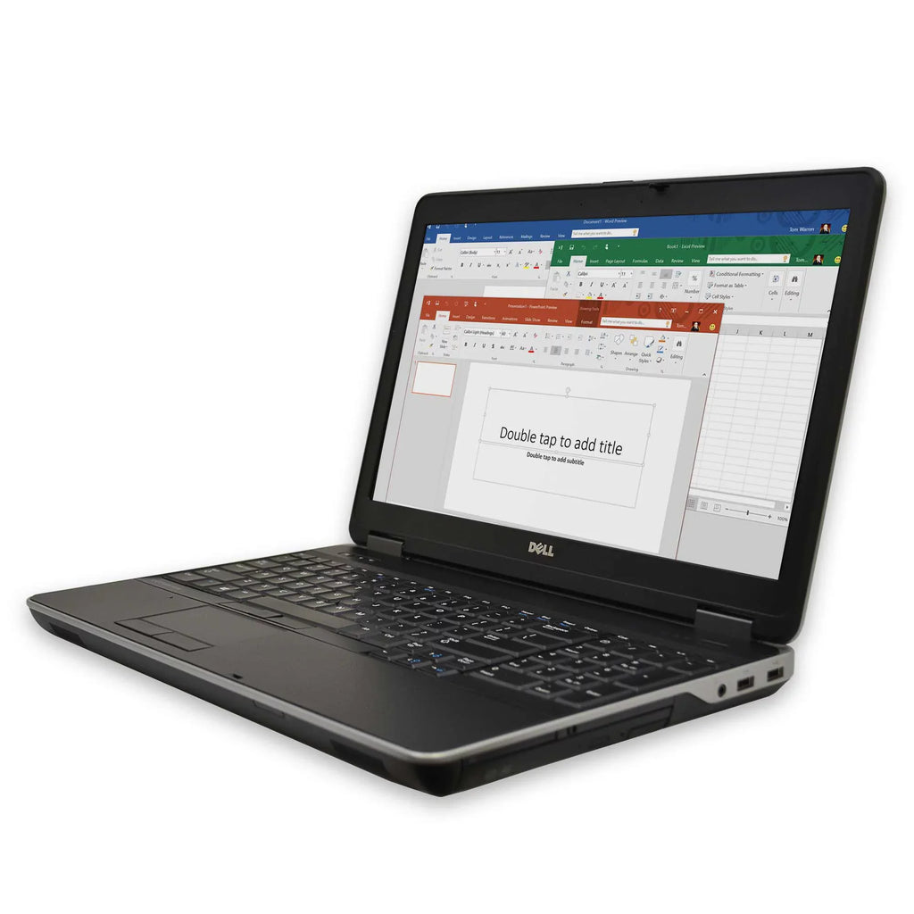 Used  Latitude E6540 Laptop  i5 Dual Core Gen 4 4GB RAM 500GB SATA Windows 10 Home 64 Bit