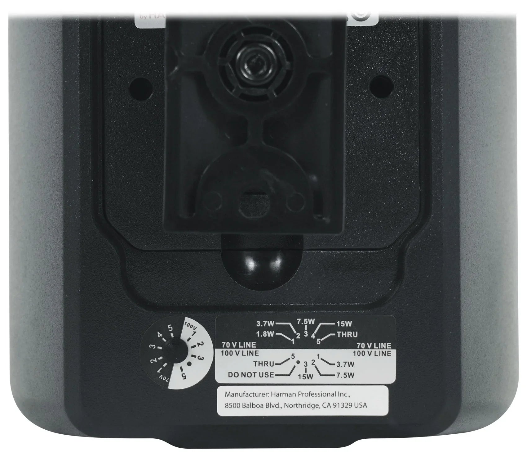 (6) JBL Control 23-1 Black 3" Indoor/Outdoor 70v Commercial Wall Speakers + Amp