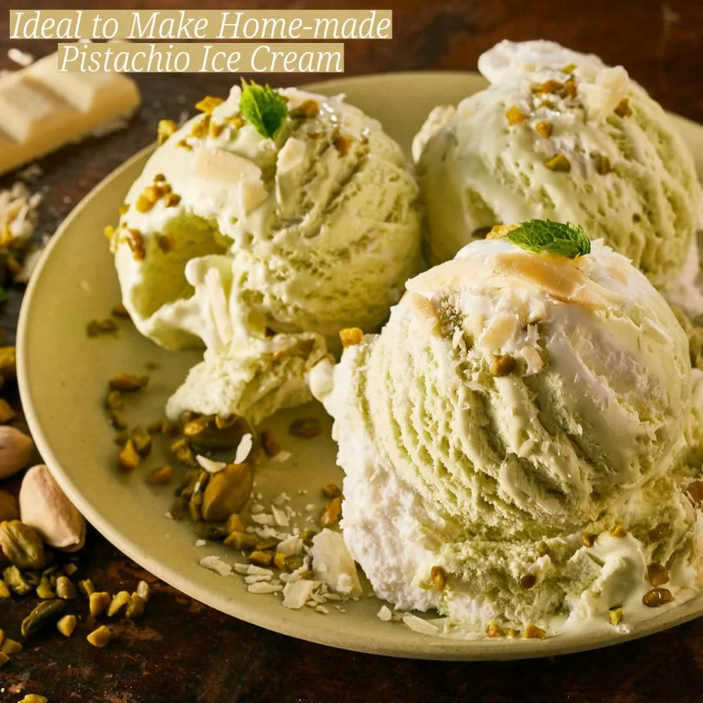 Italian Spreadable Pistachio Cream  Pistachio From Bronte  Glass Jar 190G (6.7 Oz) (Pack Of 3)