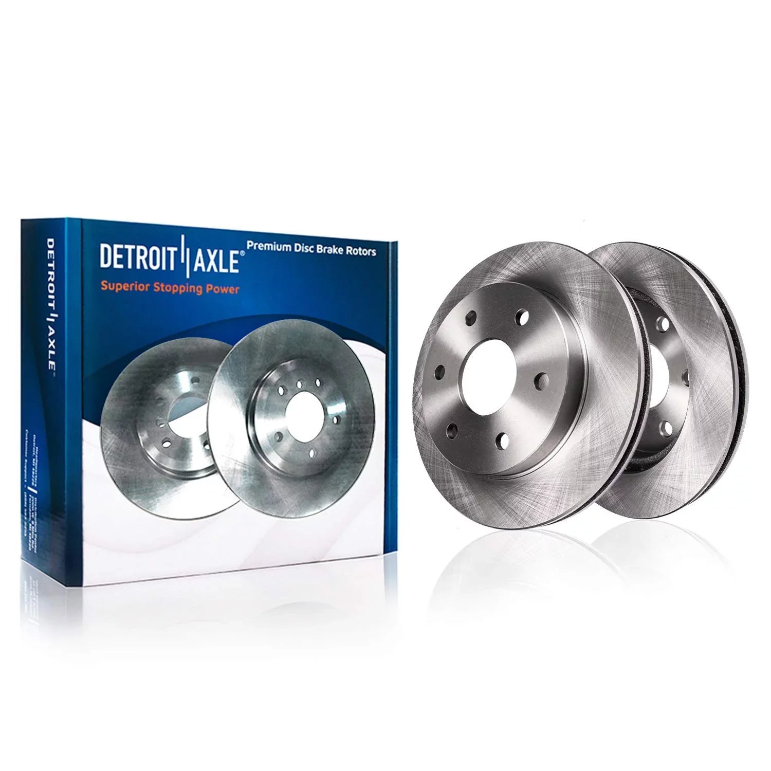 Detroit Axle - Front Brake Kit for Chevy GMC Suburban Avalanche Express Silverado Sierra Savana 1500 Tahoe Yukon Replacement Disc Brake Rotors Ceramic Brakes Pads: 12" Rotor