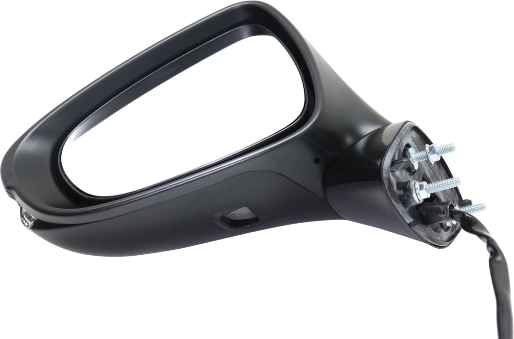 Mirror appropriate With 2014-2017 Lexus CT200h Left Driver Side Heated In-housing Signal Light Textured Black Kool-Vue