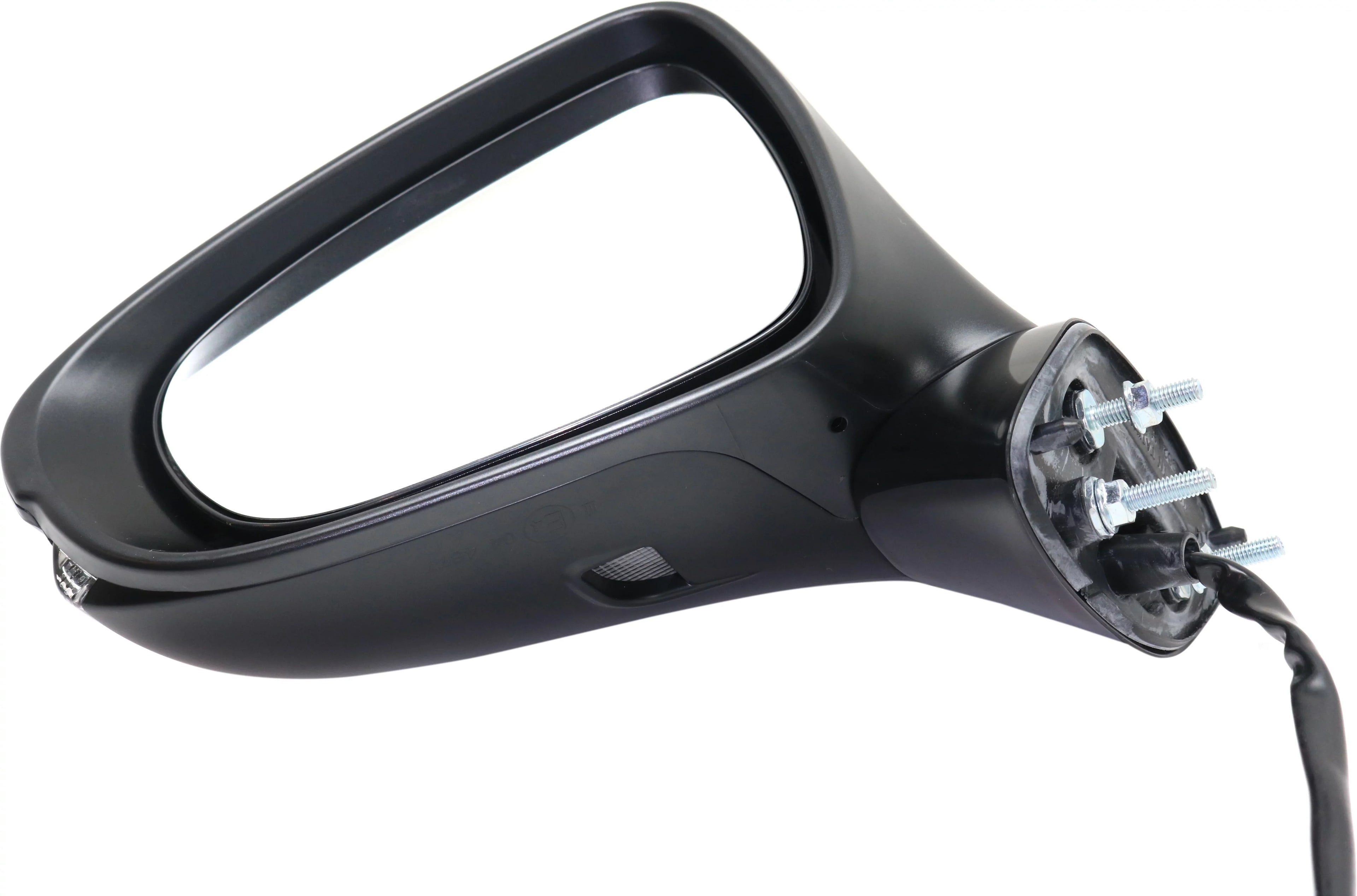 Mirror appropriate With 2014-2017 Lexus CT200h Left Driver Side Heated In-housing Signal Light Textured Black Kool-Vue