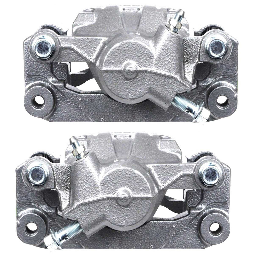 AutoShack Rear New Brake Calipers Assembly with Bracket Set of 2 Driver and Passenger Side Replacement for 2008-2014 Subaru Impreza 2009 2010 2011 2012 2013 Forester 2013-2018 2019 WRX 2.0L 2.5L AWD
