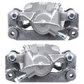AutoShack Rear New Brake Calipers Assembly with Bracket Set of 2 Driver and Passenger Side Replacement for 2008-2014 Subaru Impreza 2009 2010 2011 2012 2013 Forester 2013-2018 2019 WRX 2.0L 2.5L AWD