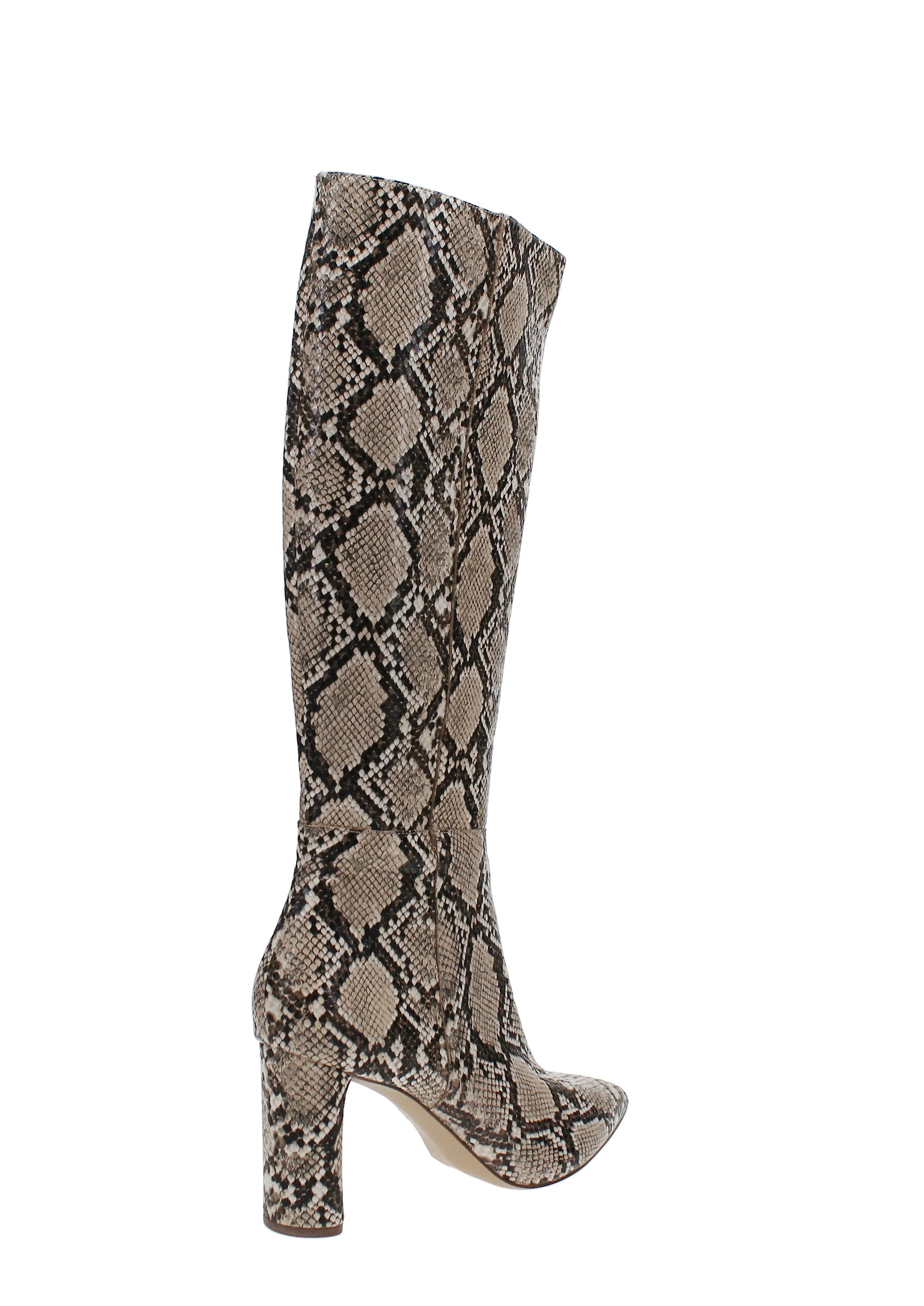 Aqua | Maria Block Heel Tall Boots | Multi | Size 5