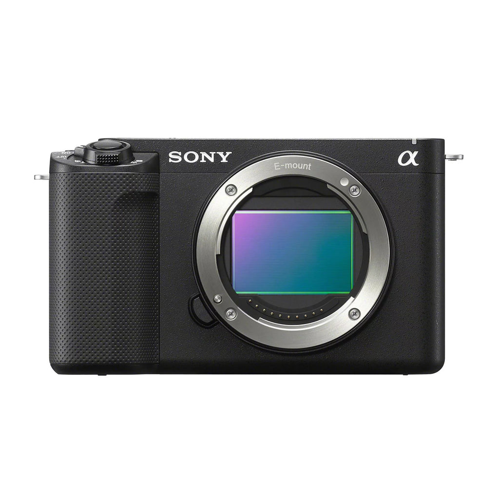 Alpha ZV-E1 Mirrorless Camera with 50mm Lens, Grip, and Mic (Black) Kit