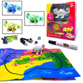 MukikiM Kool Kreepers - Mini Inductive Chameleon that follows the line you draw and changes colors.