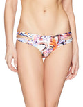 Luli Fama Women's Standard Cienfuegos Reversible Zig ZAG Open Side Moderate Bottom, Multi, XLGE