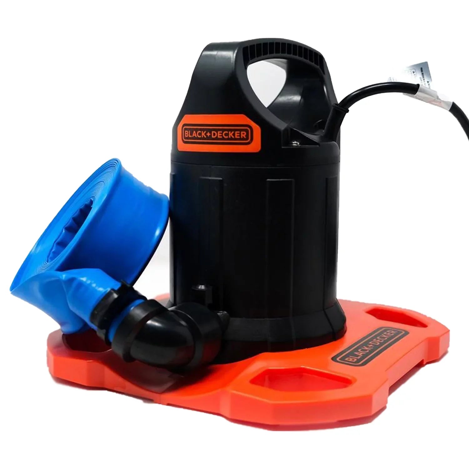 Black+Decker 1500 GPH Submersible Automatic Pool protector Pump with Discharge Hose