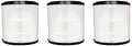 Nispira 3-in-1 True HEPA H13 Filter Replacement appropriate with SilverOnyx 5-Speed Black 16" Air Purifier with Ionizer and UVC Sanitizer Model 8541832765 500 sq ft 3 Filters