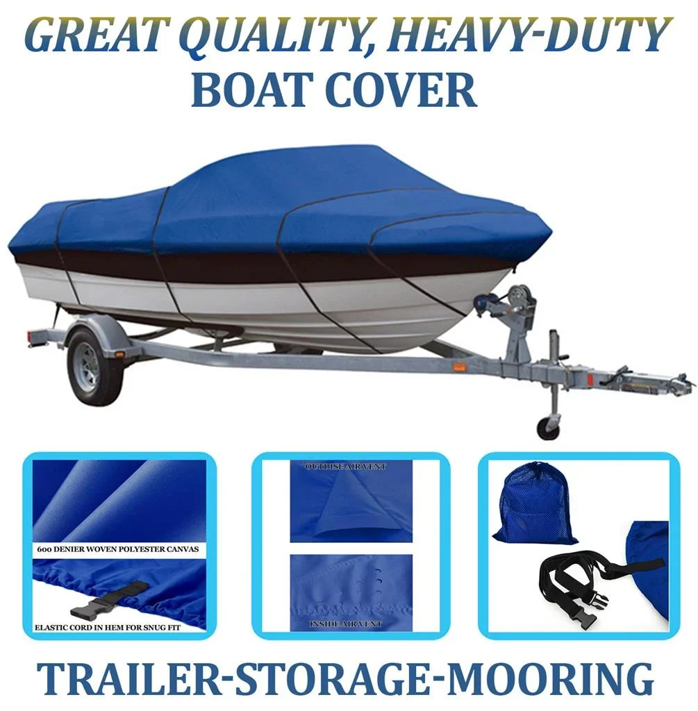 BLUE, top-notch superior craft wrap matching for COBIA C16 TBR I/O ALL YEARS