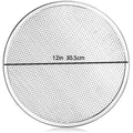 1pc, Restaurant-Grade Aluminum Pizza Baking Screen, Perfect For Pizzerias & Restaurants, Evenly Bakes Pizza & Shortens Bake Time! Seamless Aluminum Pizza Screen, Baking Tools, Kitchen Gadgets, Kitchen