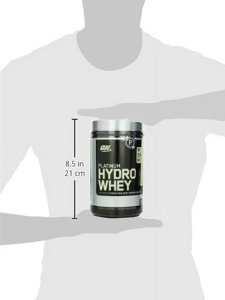 Optimum Nutrition Platinum Hydrowhey Protein Powder, Velocity Vanilla,1.75 Pound