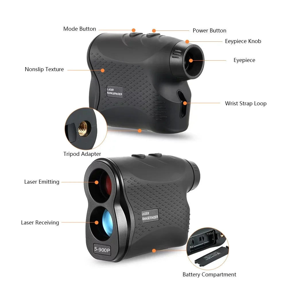 Arealer Rangefinders,500m / 600m Measurement Telescope Meter Speed Tester Distance Meter Speed Qinquan 900mTesterMeasurement SiukeDistance Qudai
