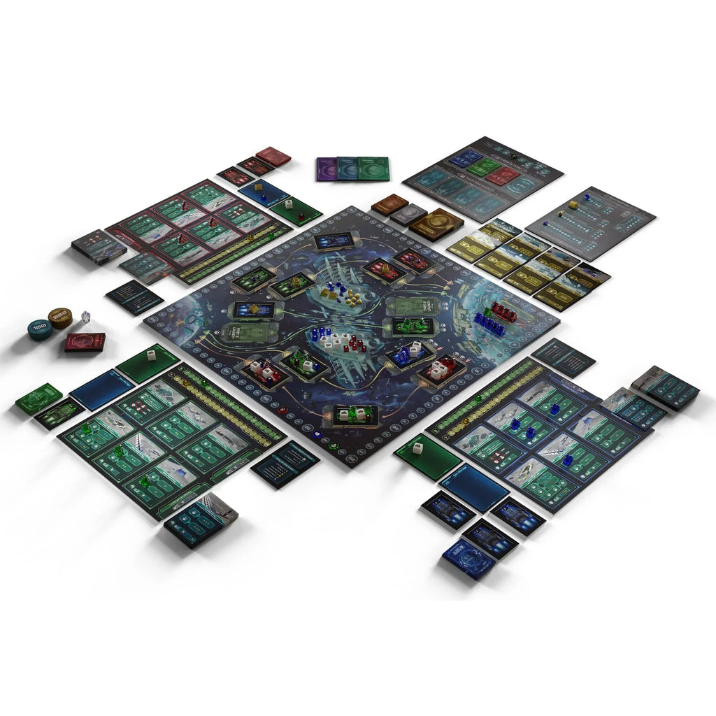 Lunar Rush - A Simultaneous-Play Euro Where Timing is Key! | Hobby Gaming| Boardgame | Time Based | 1-4 players | Dead Alive Games