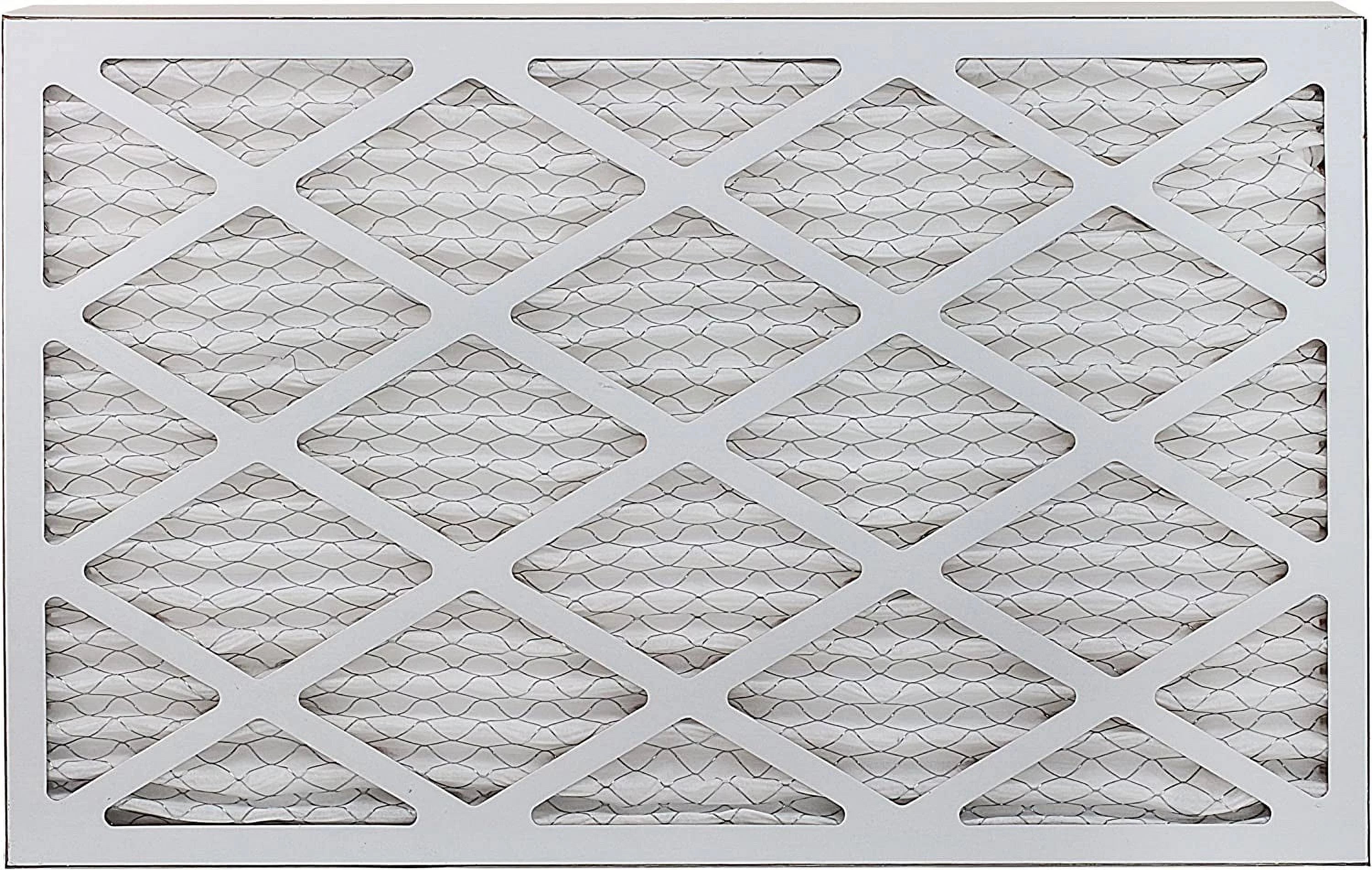 Filterbuy 12x20x1 MERV 13 Pleated HVAC AC Furnace Air Filters (4-Pack)