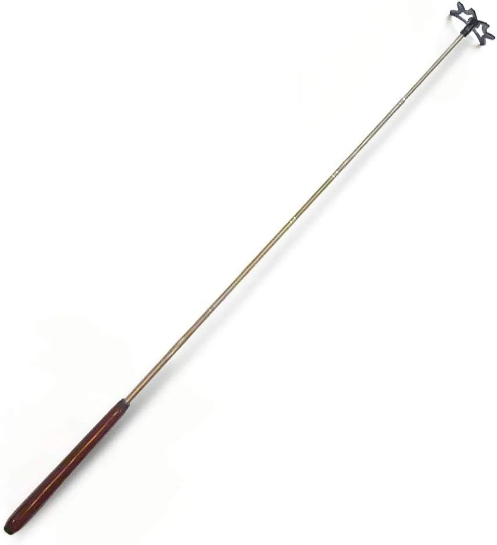 ISPIRITO Billiard Bridge Retractable Pool Stick with Removable Bridge Head Portable Design Screw on Bridge Head Pool Cue Accessory