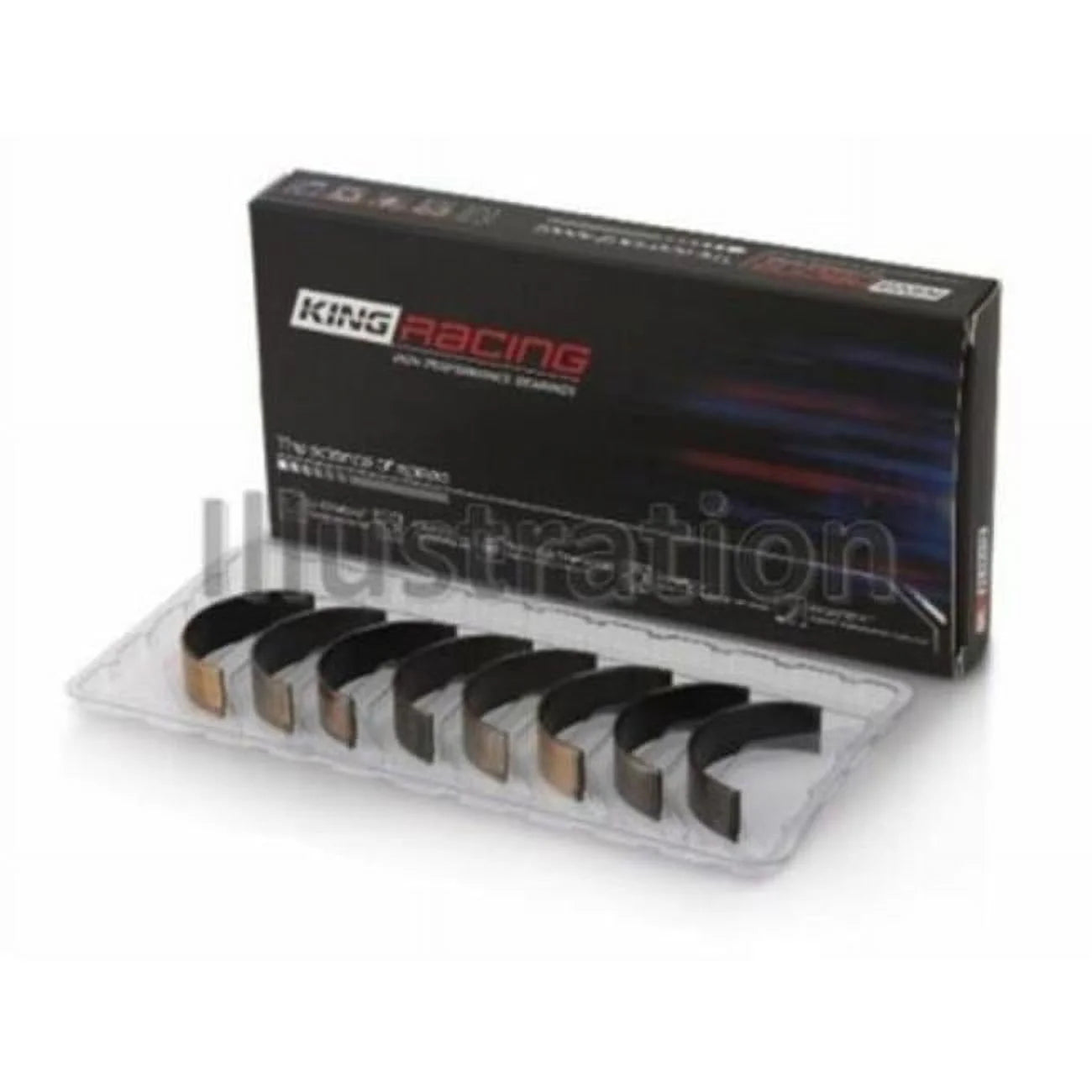 Size. King Mitsubishi 4B11T EVO X 2007 Performance Rod Bearing Set for 2017 Mitsubishi Lancer - 0.25 in