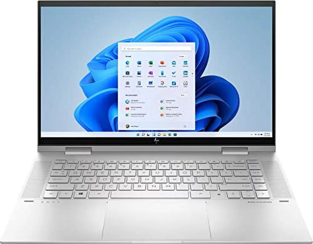 2022 Envy X360 15.6" FHD IPS Touchscreen 2-in-1 Laptop 12th  Core i7-1260P 12-Core Iris Xe Graphics 16GB DDR4 1TB SSD Thunderbolt 4 WiFi 6 Backlit KB FP Reader Win 11 Home w/ RATZK 32GB USB