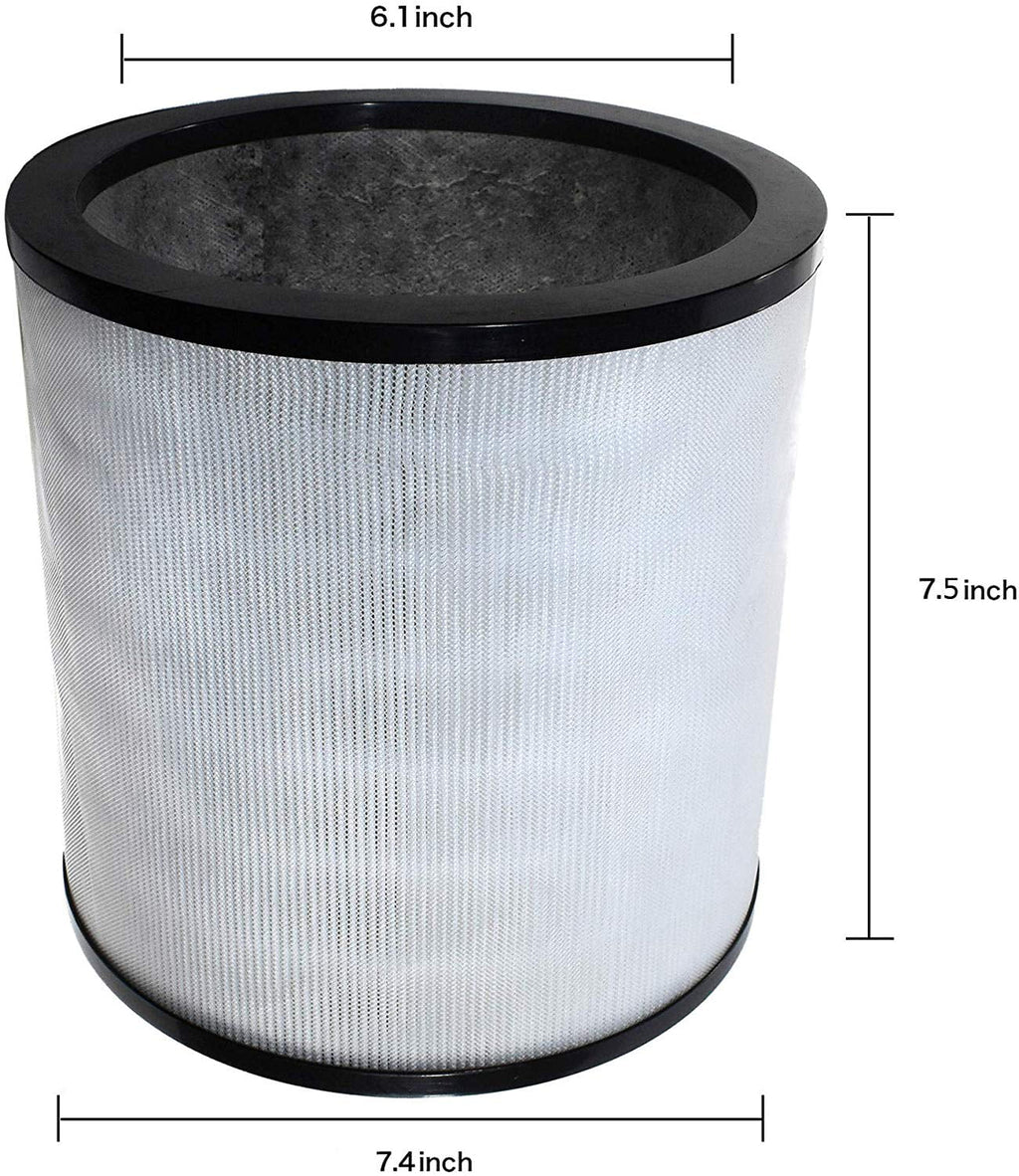 HQRP 2-Pack Filter works with Dyson Pure Cool Link TP02 TP03 TP01 AM11 Tower, Pure Cool Me BP01 Personal Fan Air Purifiers, matching with 968126-03 EVO Filter 2nd Generation