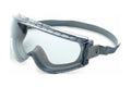 Uvex Honeywell Stealth Safety Goggles with Clear Uvextreme Anti-Fog Lens, Gray Body & Neoprene Headband (S3960C), Universal