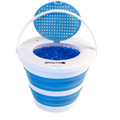 Gel Blaster Collapsible Gellet Ammo Tub, Blue, 1.5 Gallon - Holds 15,000+ Gellets