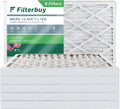 Filterbuy 20x32x2 MERV 13 Pleated HVAC AC Furnace Air Filters (6-Pack)