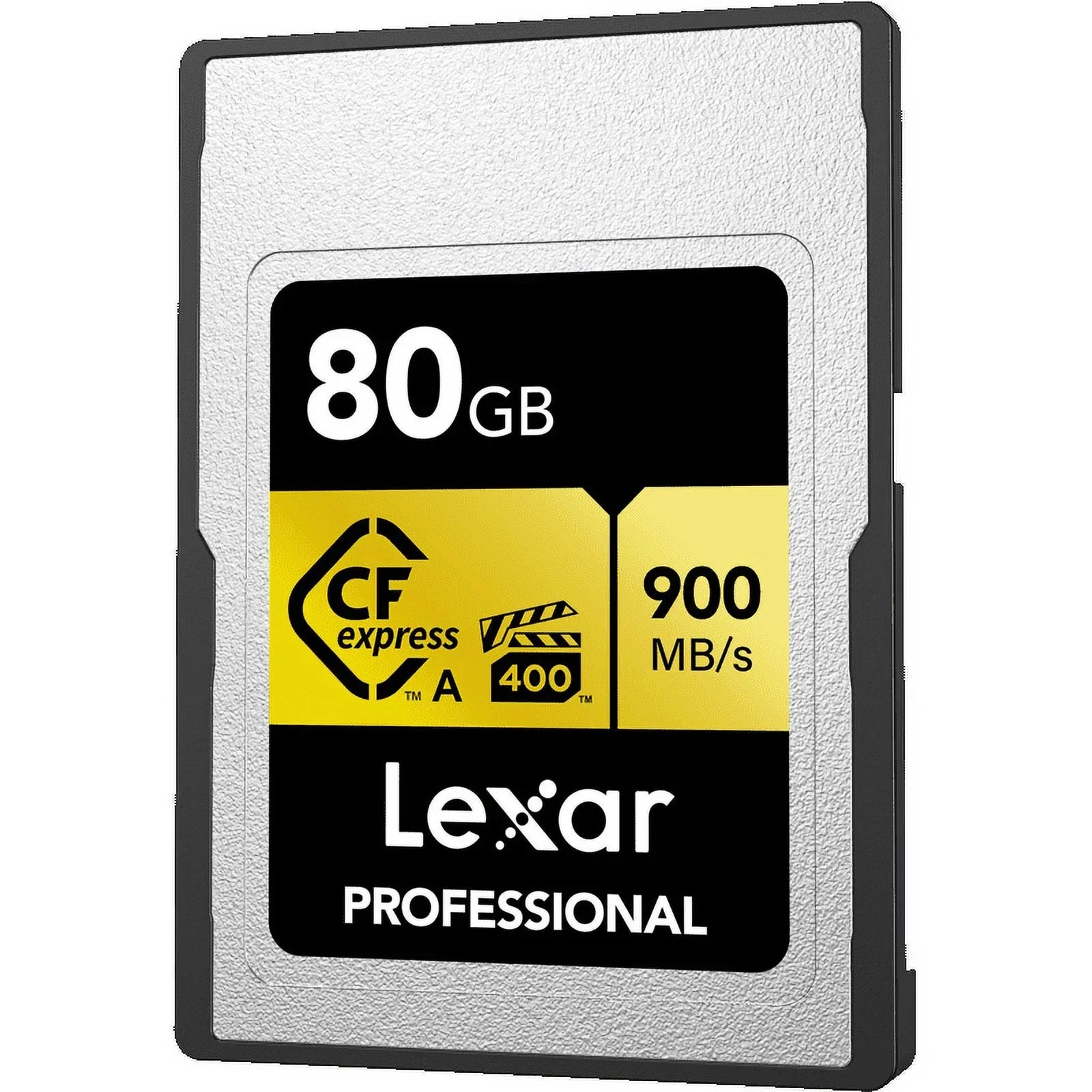 Lexar CFexpress Type A Pro Gold R900/W800 Memory Card, 80GB (2-Pack) Bundle with Lexar Professional CFexpress Type A/SD USB 3.2 Gen 2x2 Reader