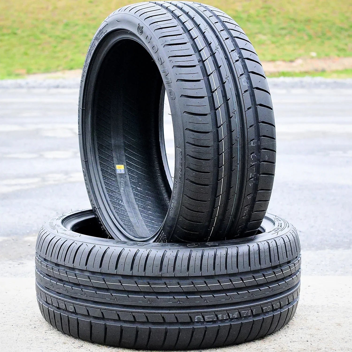 Set of 4 (FOUR) Cosmo MuchoMacho 225/50R17 ZR 98W All Season High Performance Tires Fits: 2012-15 Chevrolet Cruze LT, 2012-18  Focus Electric