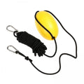 BAOSITY 5xDrift Anchor Rope W/ Anchor Buoy 9.1M Rope Length for Inflatable craft Yellow
